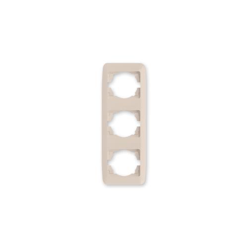 Üçlü Çerçeve (Dikey) Krem