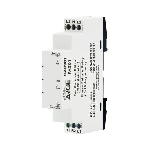 FAZ01 GA8301 Faz Koruma Rölesi (%20 Sabit Asimetri)