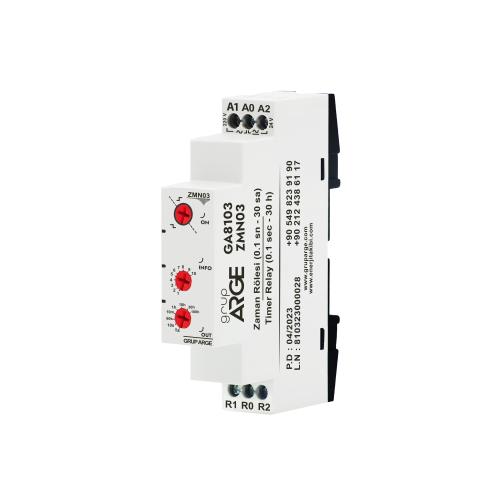 GA8104 ZMN04 ZAMAN RÖLESİ (0.1 sn-999 dk)