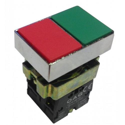 Yeşil Kırmızı İkiz Buton