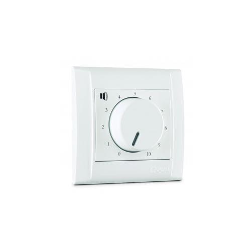 Bap (Bölgesel Ses Ayarı Paneli) Defne Çerçevesiz Beyaz