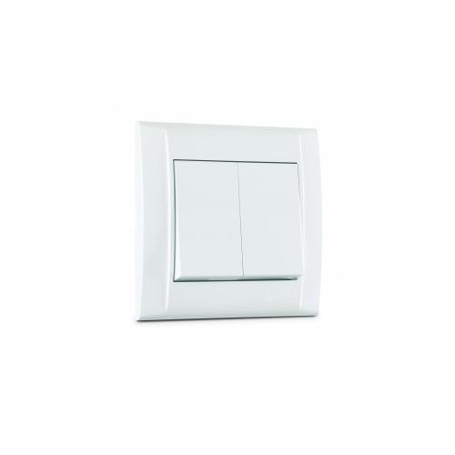 Komütatör Defne Çerçevesiz Beyaz