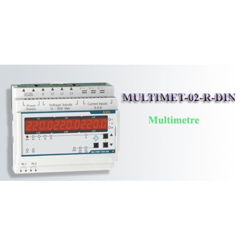 MULTIMET-02-R-DIN Multimetre