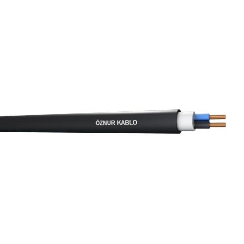 2x10 mm NYY  Kablo (YVV) PVC İzoleli Çok damarlı Bir veya Çok Telli  0,6/1KV  