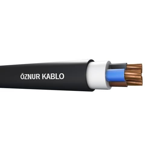 3x2.5 mm NYY  Kablo (YVV) PVC İzoleli Çok damarlı Bir veya Çok Telli  0,6/1KV   