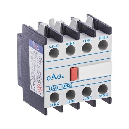 OAG DN22 Yardımcı Kontak Bloğu 2NA + 2NK