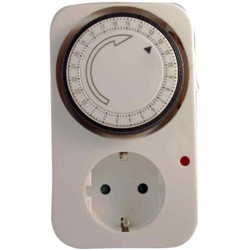 OAG TS MD1 Priz Tipi Analog Zaman Saati (24 Saat 15 dakikalık Program)