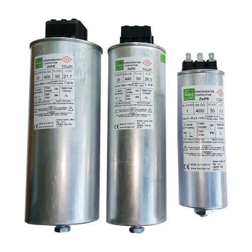 Silindir Kondansatör 1 kVAR , 1Faz 230V