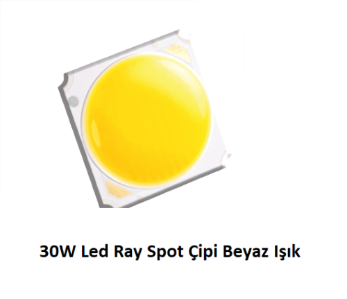 30W Led Ray Spot Çipi Beyaz Işık