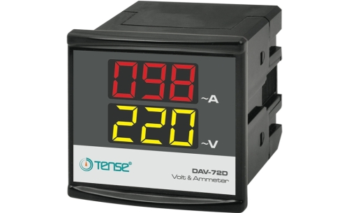  Dijital Voltmetre & Ampermetre (50/60 Hz)