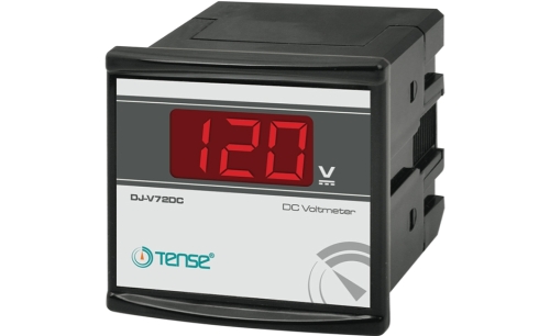 Dijital DC Voltmetre 1V - 300V DC, 3 Hane 14 mm Display (72 x 72 mm)