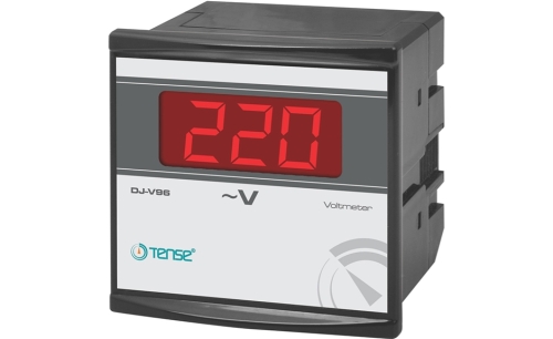 Dijital Voltmetre 1V - 500V AC (50/60 Hz) 96 x 96 mm 