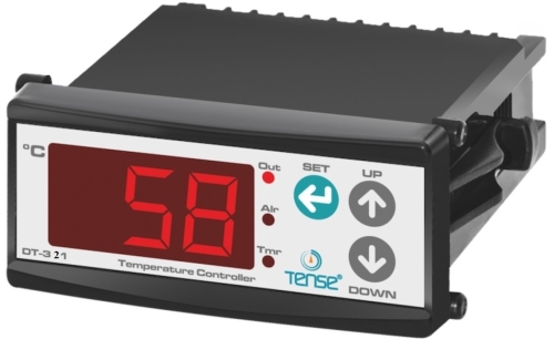 Sıcaklık Kontrol Cihazları (-50 ... + 150 °C) 36 x 72 (3 Dijital 7 Segment) NTC Ölçüm Probu Fiyata Dahildir