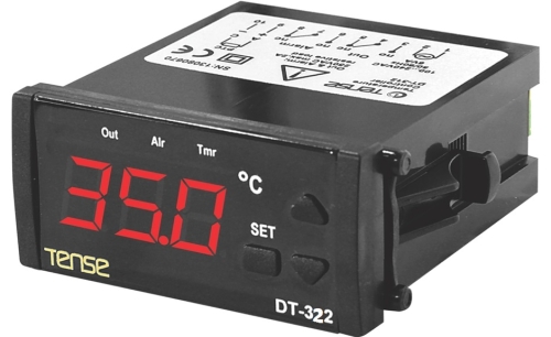 Sıcaklık Kontrol Cihazları (-19.9 ... + 99.9 °C) 36 x 72 (3 Dijital 7 Segment) NTC Ölçüm Probu Fiyata Dahildir