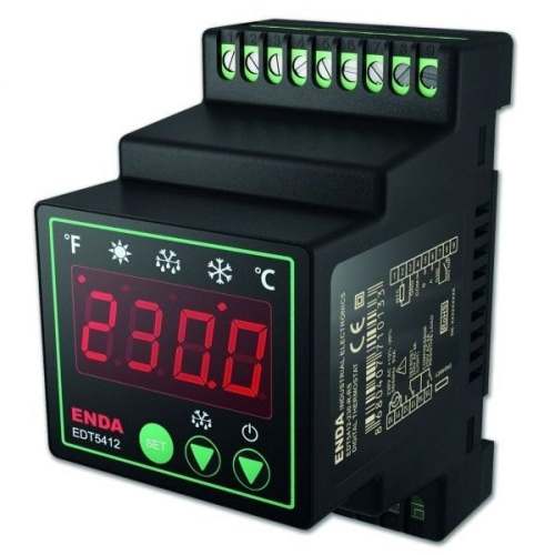 Ray Tipi Defrost Termostat 230V AC 20A ½ (NO+NC)