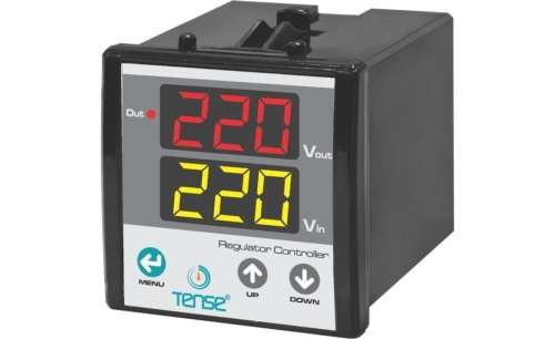 Komalı Dijital Voltmetre (Regülatör için) 3V-300V AC(50/60 Hz) 72x72 mm