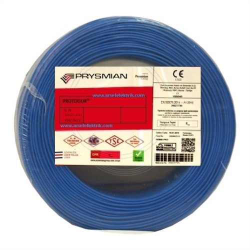 NYAF Kablo 1,5 mm2 Mavi