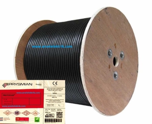 NYY (YVV) Kablo 1kV 2X2,5 mm2