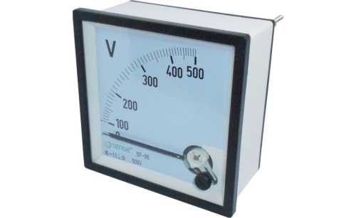 0..500V AC Anolog Voltmetre 96x96 mm